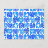 prettige feestdagen Funny Ugly Hannukah Sweaters Briefkaart (Voorkant)