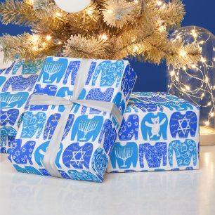 prettige feestdagen Funny Ugly Hannukah Sweaters Cadeaupapier