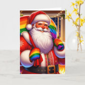 Prettige feestdagen Gay Gepersonaliseerde groet/ca Kaart (Gele Bloem)