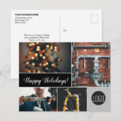 prettige feestdagen Gebruiksklare logo en foto's (Voorkant / Achterkant)