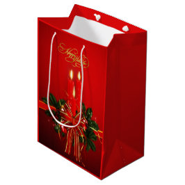 prettige feestdagen Gemiddelde Gift Bag Medium Cadeauzakje