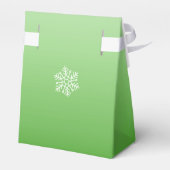 Prettige feestdagen Gepersonaliseerd Bedankdoosjes (Achterkant)