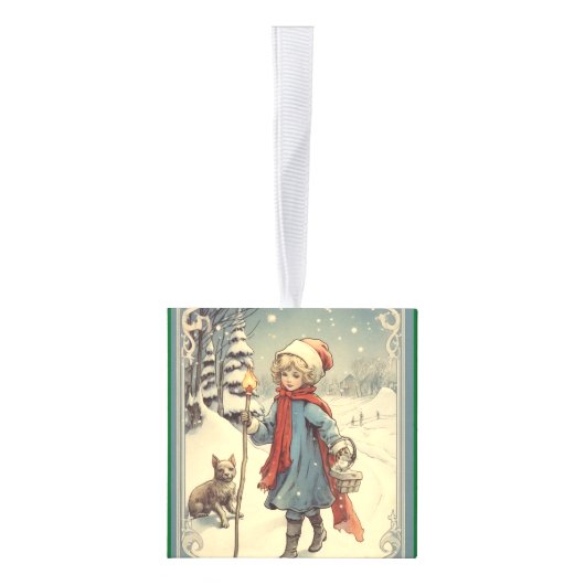 Prettige feestdagen Gepersonaliseerd houten Decoratie (Rechts)