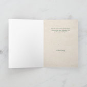 Prettige feestdagen Gepersonaliseerd Sentiment & H Kaart (Binnen)