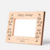 Prettige feestdagen Gepersonaliseerde laser Gegraveerde Lijstjes (Links)