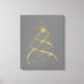 prettige feestdagen - Gewikkeld Canvas Afdruk (Voorkant)