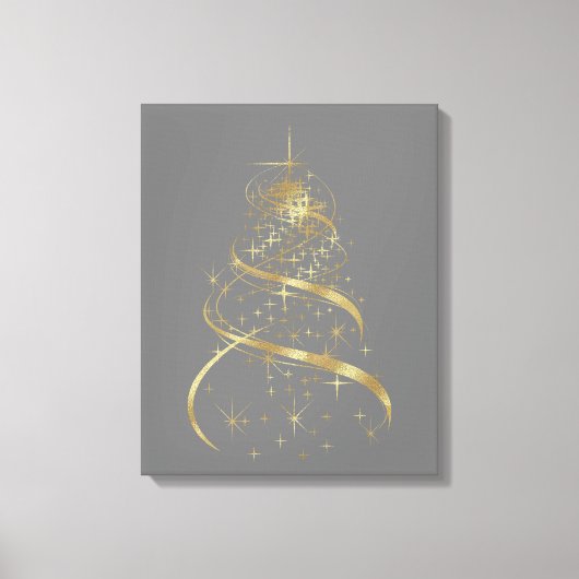 prettige feestdagen - Gewikkeld Canvas Afdruk (Voorkant)