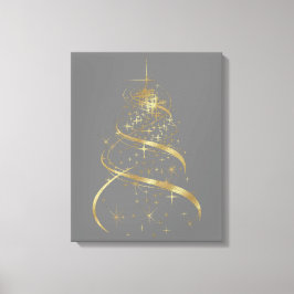 prettige feestdagen - Gewikkeld Canvas Afdruk