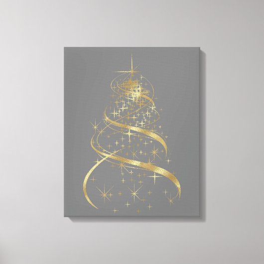 prettige feestdagen - Gewikkeld Canvas Afdruk (Voorkant)