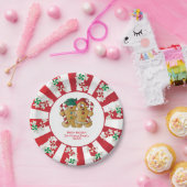 prettige feestdagen Gingerbrood Couple | DIY-tekst Papieren Bordje (Feest)