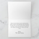 Prettige feestdagen Glittery Gold Foil Groot Kaart (Binnen)