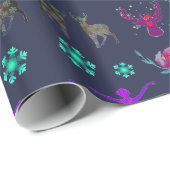 Prettige feestdagen < Glossy Wrapping Paper Cadeaupapier (Rol Hoek)