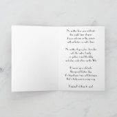 Prettige feestdagen Gold Black Zwarte Wenskaart (Binnen)