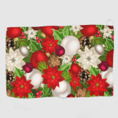 prettige feestdagen Golf Towel Golfhanddoek (Horizontaal)