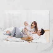 Prettige feestdagen Gouden kalligrafie (Achterkant)