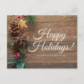 Prettige feestdagen Graag, warme wensen (Voorkant)