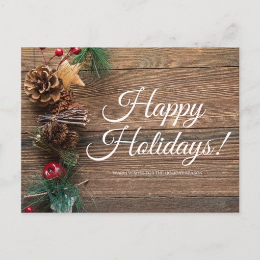 Prettige feestdagen Graag, warme wensen (Voorkant)