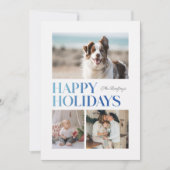 prettige feestdagen Gradiënt Hoofdlijnvakantie Kaa Feestdagenkaart (Voorkant)