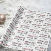 Prettige feestdagen Grappig Modern Late Cadeaupapier