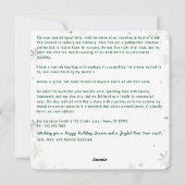 Prettige feestdagen Grappige Rudolph die we hebben Feestdagenkaart (Achterkant)