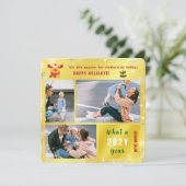 Prettige feestdagen Grappige Rudolph die we hebben Feestdagenkaart (Staand voorkant)