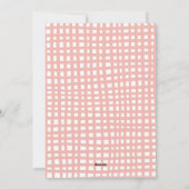 Prettige feestdagen Greenery Monogram Crest Bow Feestdagenkaart (Achterkant)