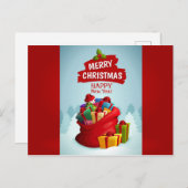 prettige feestdagen Greeting Briefkaart (Voorkant / Achterkant)