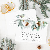 prettige feestdagen groen bewegende aankondigingsk feestdagenkaart