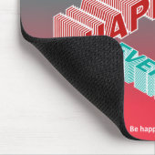 prettige feestdagen, groen en roze muismat (Hoek)