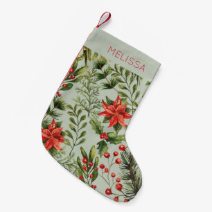 Prettige feestdagen Groen Feestelijke Familie Kleine Kerstsok