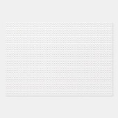 prettige feestdagen groet wil groen en wit inpakpapier vel (Voorkant 2)