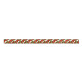 prettige feestdagen grosgrain lint (Voorkant)