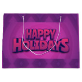 prettige feestdagen grote cadeautas (Voorkant)