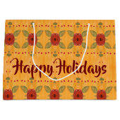 prettige feestdagen grote cadeautas (Voorkant)