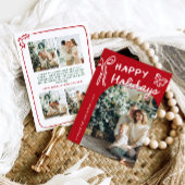 Prettige feestdagen Hand getekend Feestdagenkaart