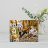 prettige feestdagen Hand Lettered Photo Collage Go (Staand Voorkant)