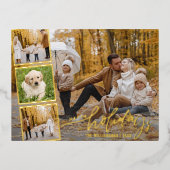 prettige feestdagen Hand Lettered Photo Collage Go (Voorkant)