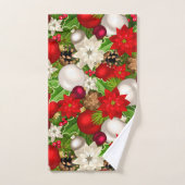 prettige feestdagen handdoekset bad handdoek (Handdoek)