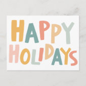 PRETTIGE FEESTDAGEN Handgemaakte aangepaste kerst (Voorkant)