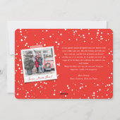 Prettige feestdagen · Handschrift Script Photo Mod Feestdagenkaart (Achterkant)