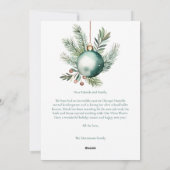 Prettige feestdagen · Handtekening Script Foto Mod Feestdagenkaart (Achterkant)