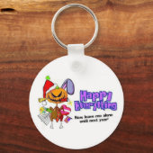 prettige feestdagen-Happy Alles-Happy Sleutelhanger (Voorkant)