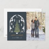 PRETTIGE FEESTDAGEN HARRY POTTER™-structuur - (Voorkant / Achterkant)