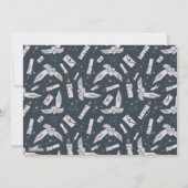 PRETTIGE FEESTDAGEN HARRY POTTER™-structuur - Feestdagenkaart (Achterkant)