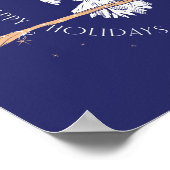 prettige feestdagen Hedwig Delivery Poster (Hoek)