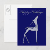 Prettige feestdagen - Herten rendieren (Voorkant / Achterkant)