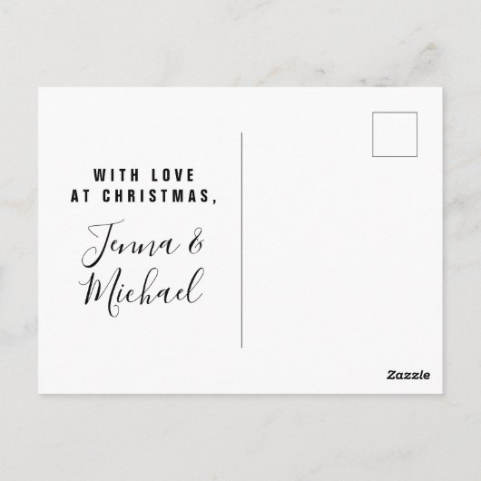 prettige feestdagen Hipster Santa Briefkaart (Achterkant)