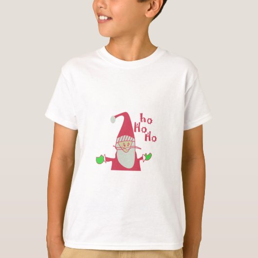 prettige feestdagen Ho Ho Ho Merry Kerstmis.png T-shirt (Voorkant)