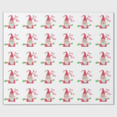 prettige feestdagen Ho Ho Merry Kerstmis Cadeaupapier (Vlak)