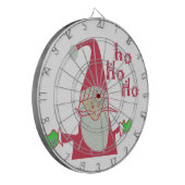 prettige feestdagen Ho Ho Merry Kerstmis Dartbord (Voorkant Links)